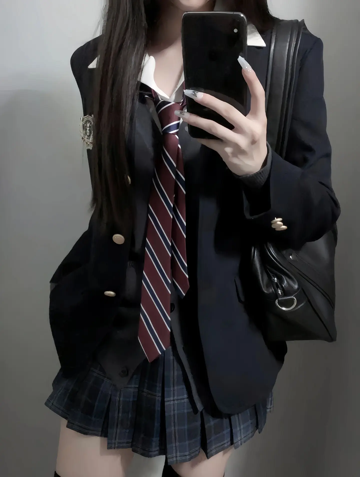 叠穿是一种感觉。