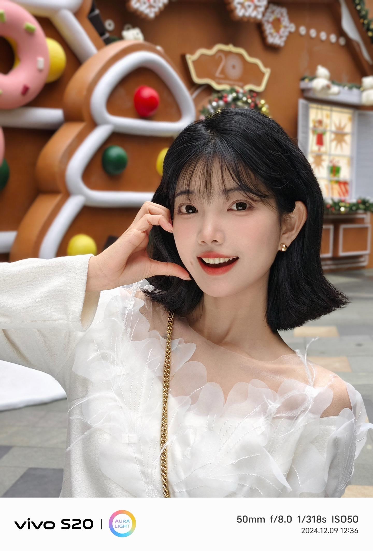 用vivo S20拍圣诞氛围 包出片的！🎄🔔