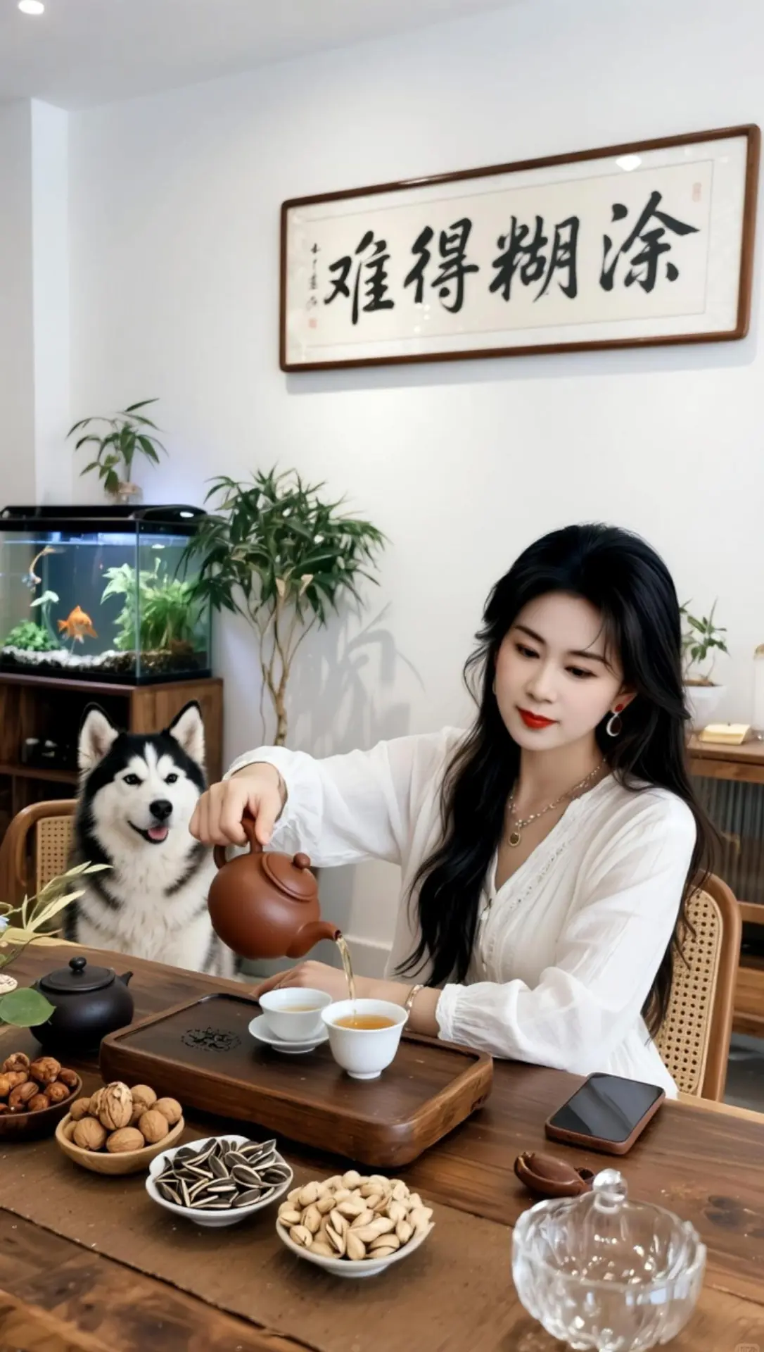 AI中式生活照 随变ai随便玩