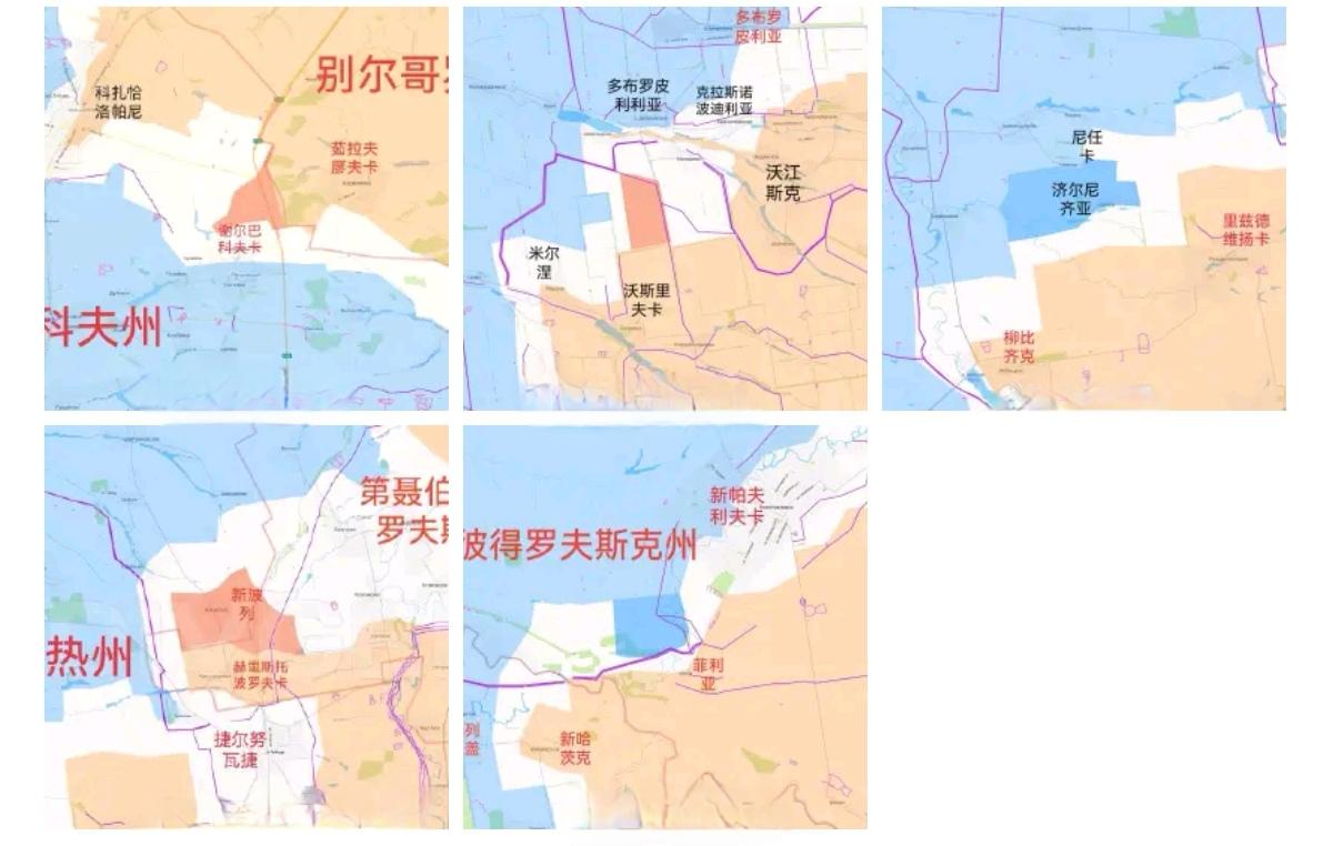 8月11日俄罗斯信源“箭头社”更新俄乌战报：
图一：俄军控制了哈尔科夫州的谢尔巴