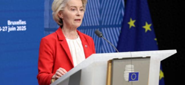 冯德莱恩当着全世界的面，直接回怼美国，1月7日，在塞浦路斯的公开活动上，她掷地有