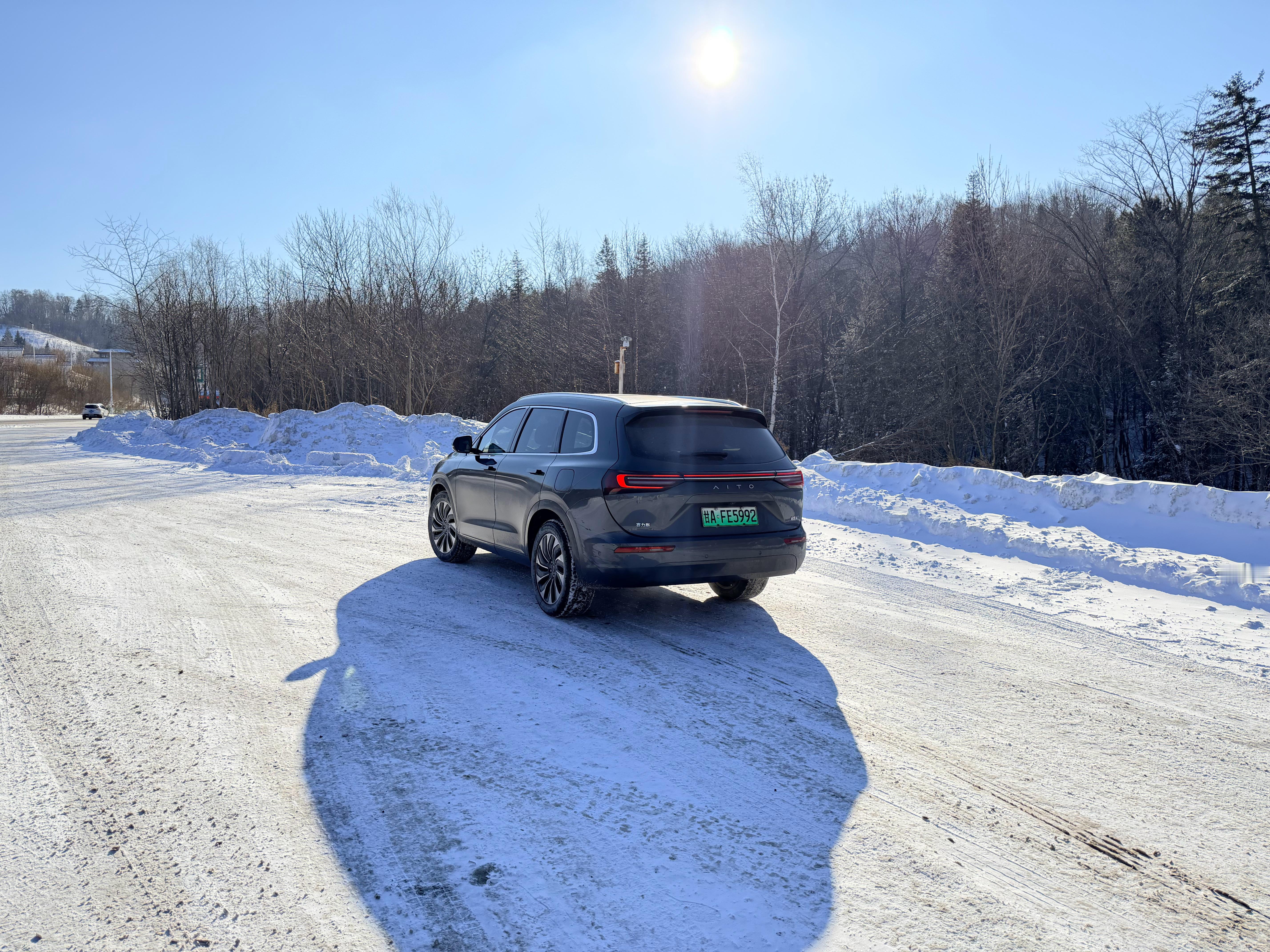 租了一辆问界M7， 今天在哈尔滨周边自驾，真的太美了，这风景！ 尚志·亚布力虎峰