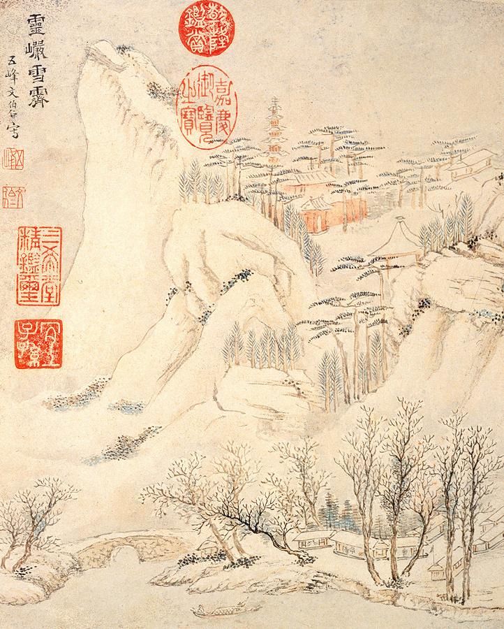 【文伯仁姑苏十景，一笔一画都是苏州的灵魂】

姑苏自古便如画。文伯仁《姑苏十景图