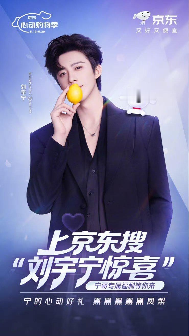 刘宇宁京东新锐代言人 刘宇宁塑造力超强，演什么像什么，真的很惊艳。