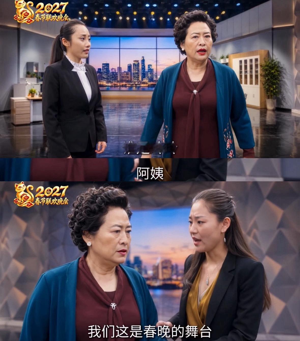 能制服薛甄珠的只有春晚了 谁能想到薛甄珠有一天会登上春晚的舞台，还是上演抓小三名