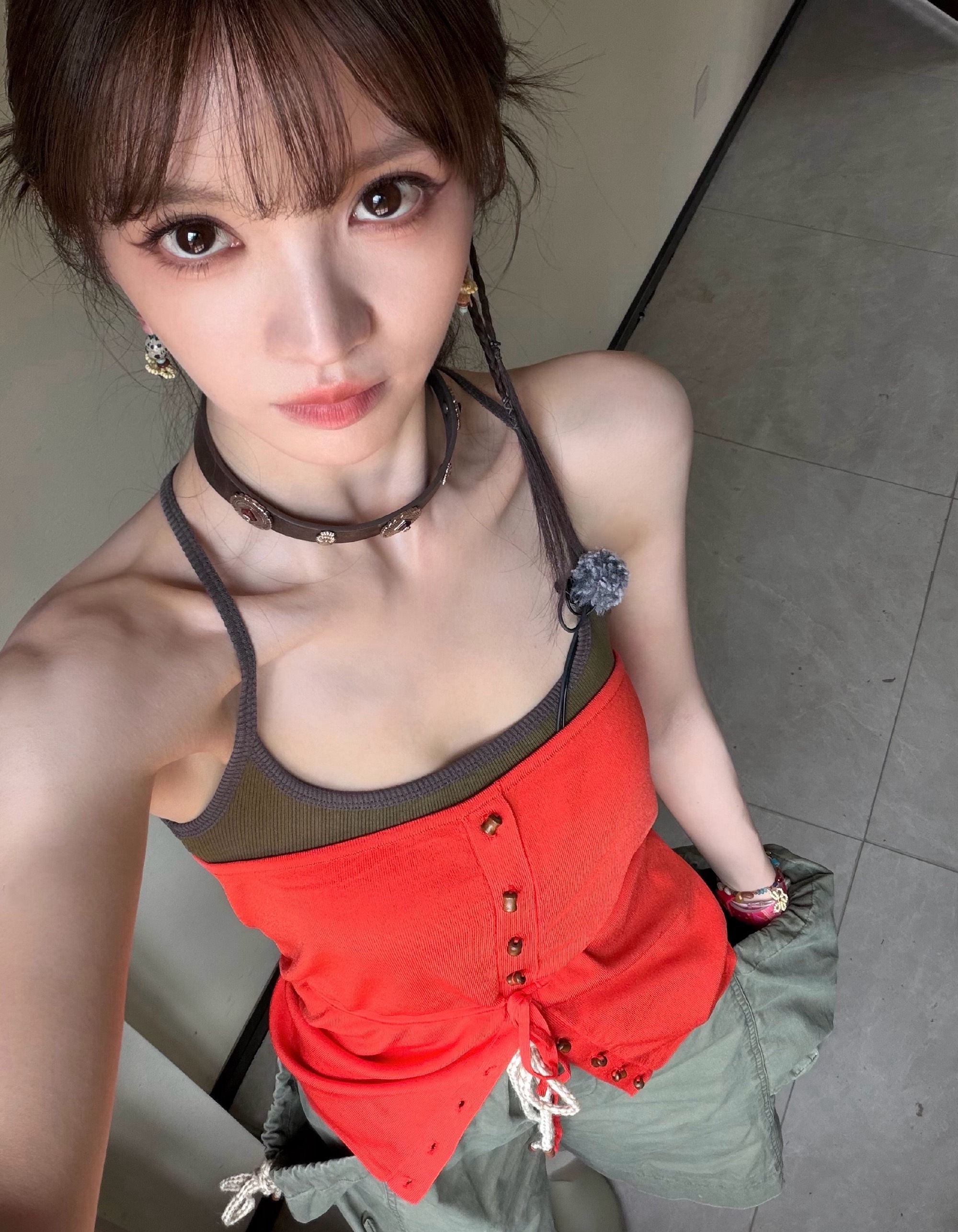 田曦薇忙忙碌碌寻宝藏 就这样萌萌看镜头此女自拍完全可爱神来的[爱慕]田曦薇武祯田