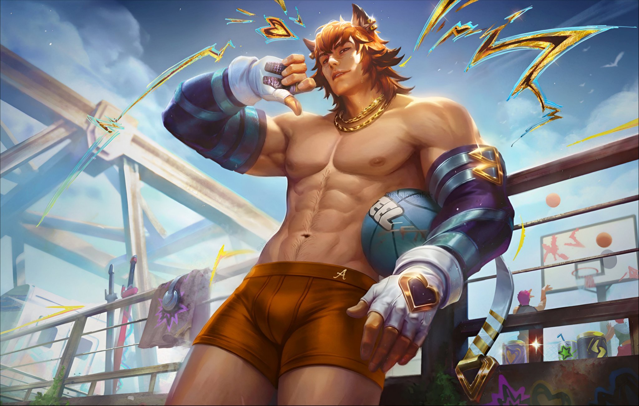心之钢乐队 皮肤（短裤版）英雄联盟 ​​​