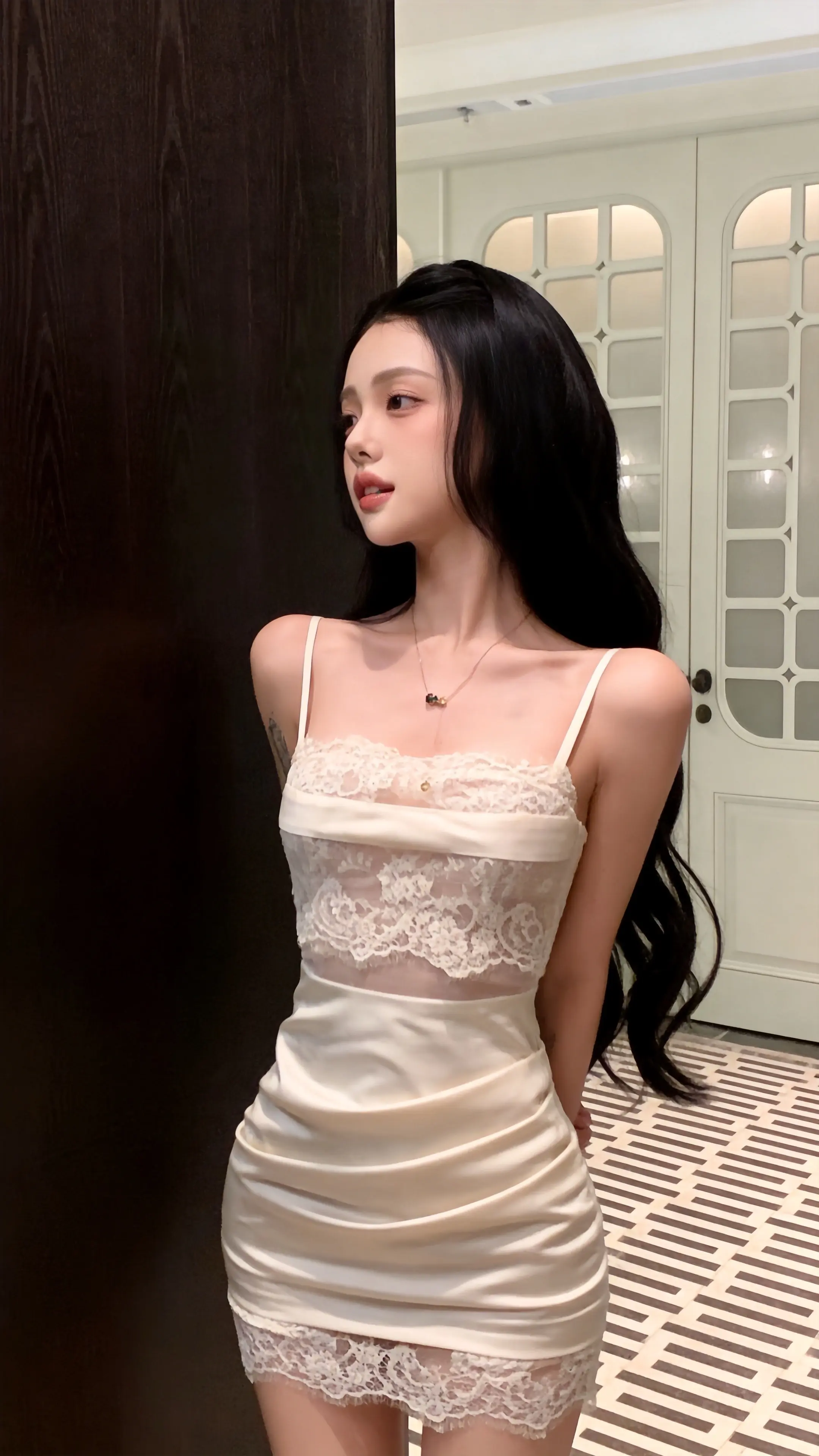 蕾丝裙