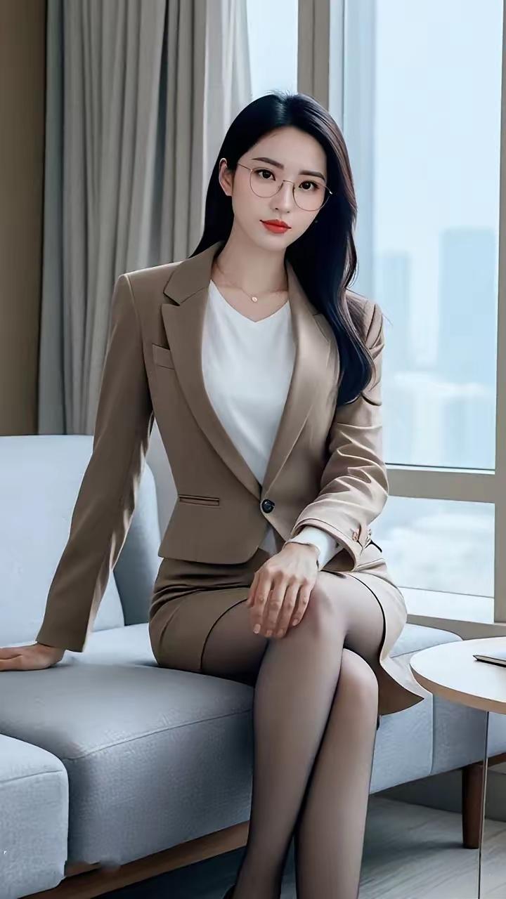 职场女强人，优雅自信，都市精英风范！