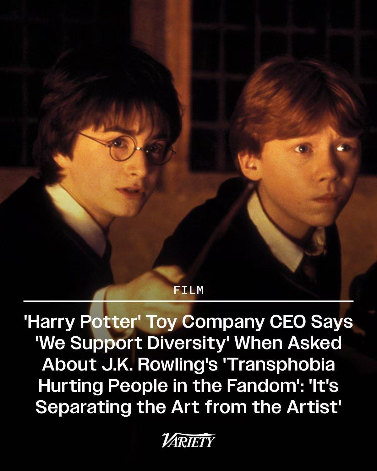 玩具公司孩之宝CEO克里斯·考克斯回应J.K.罗琳的恐跨性别言论如何让许多年轻消