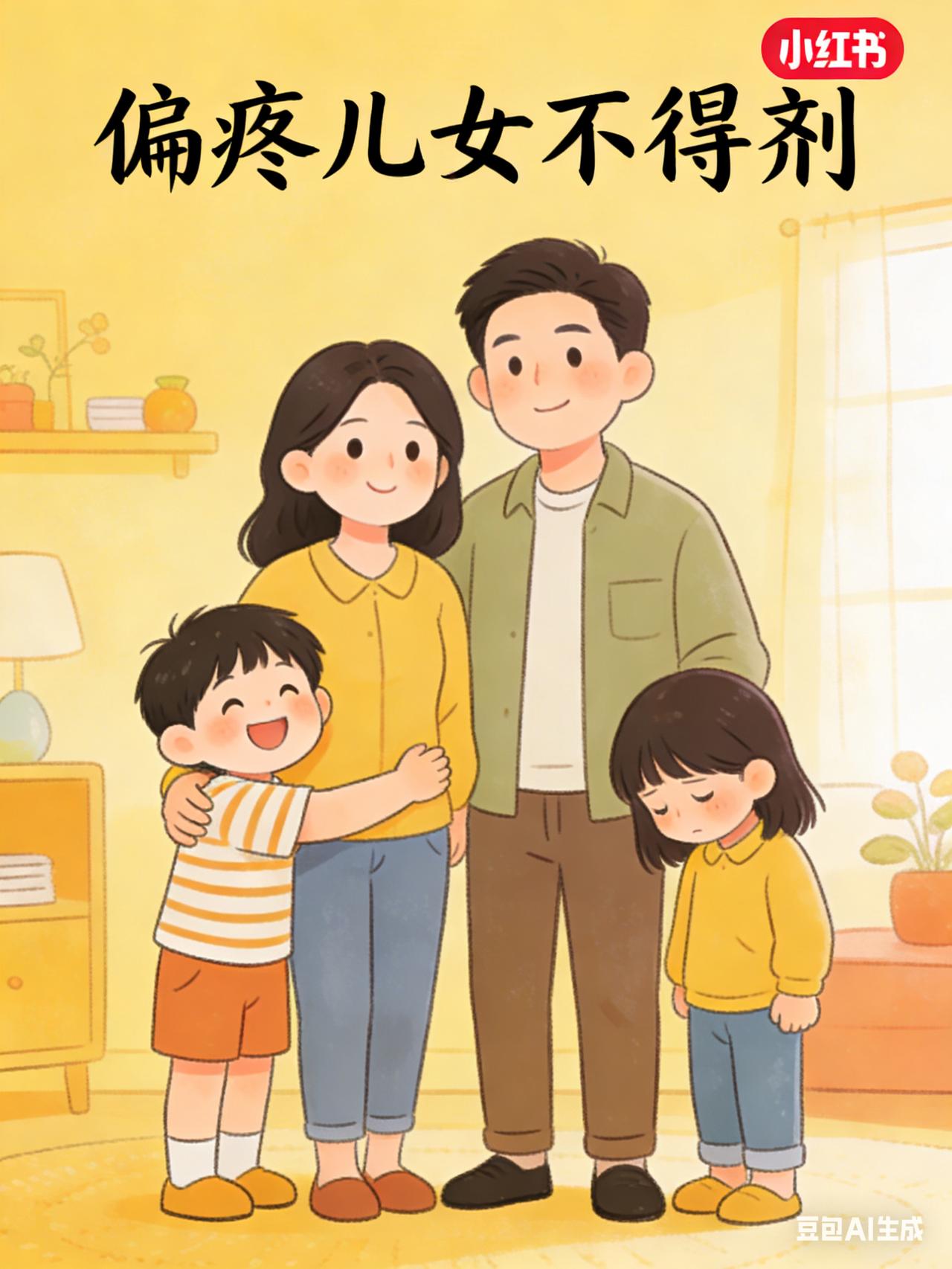 俗话说“偏疼儿女不得济”，以前大舅妈七个不服八个不忿的，最近她是彻底服了。

大