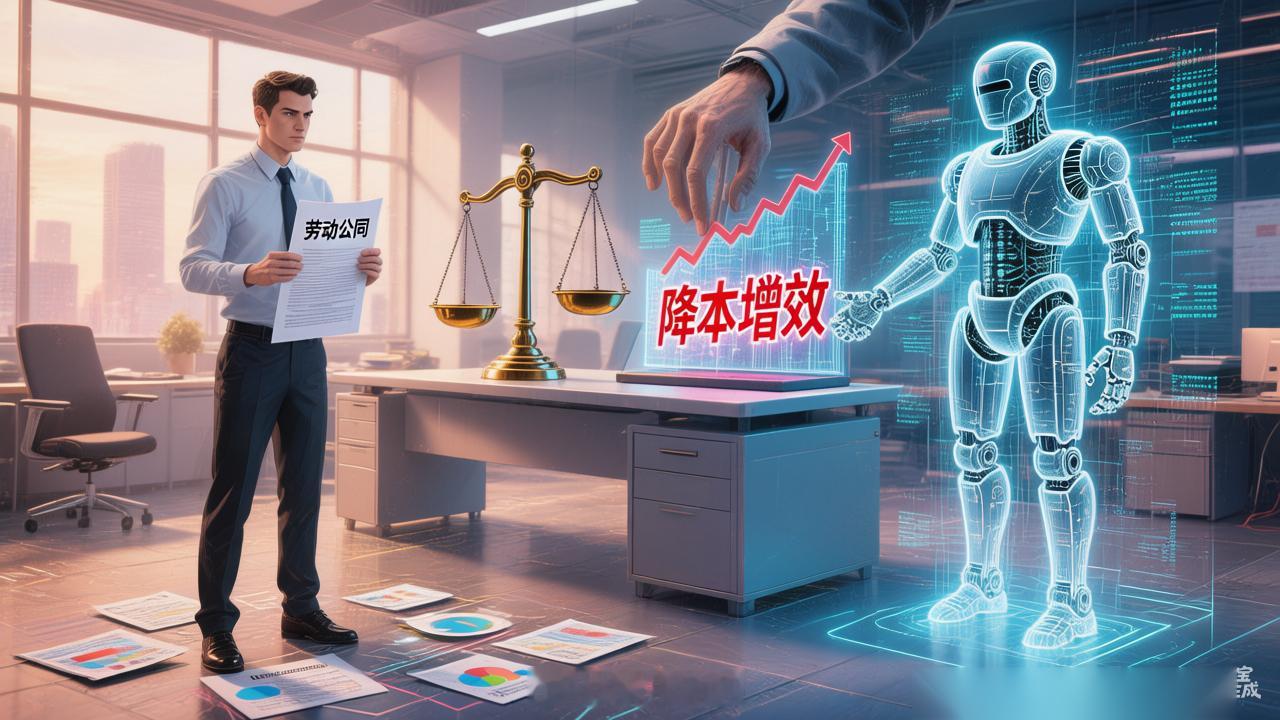 最近 公司引进AI后将员工降薪裁员 这事儿闹得挺凶，很多朋友问我这到底合不合法。