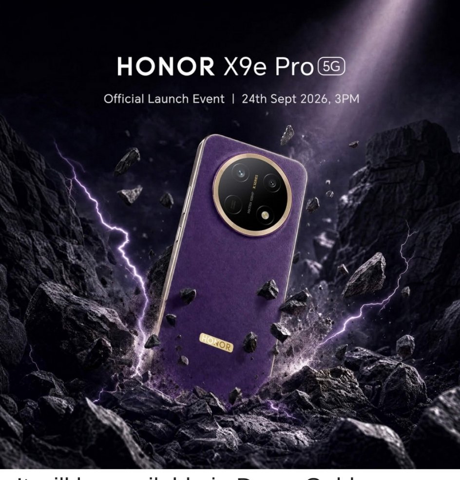 荣耀x9e Pro官宣9.24在马来发布，预计套娃国内x80 Pro max 荣
