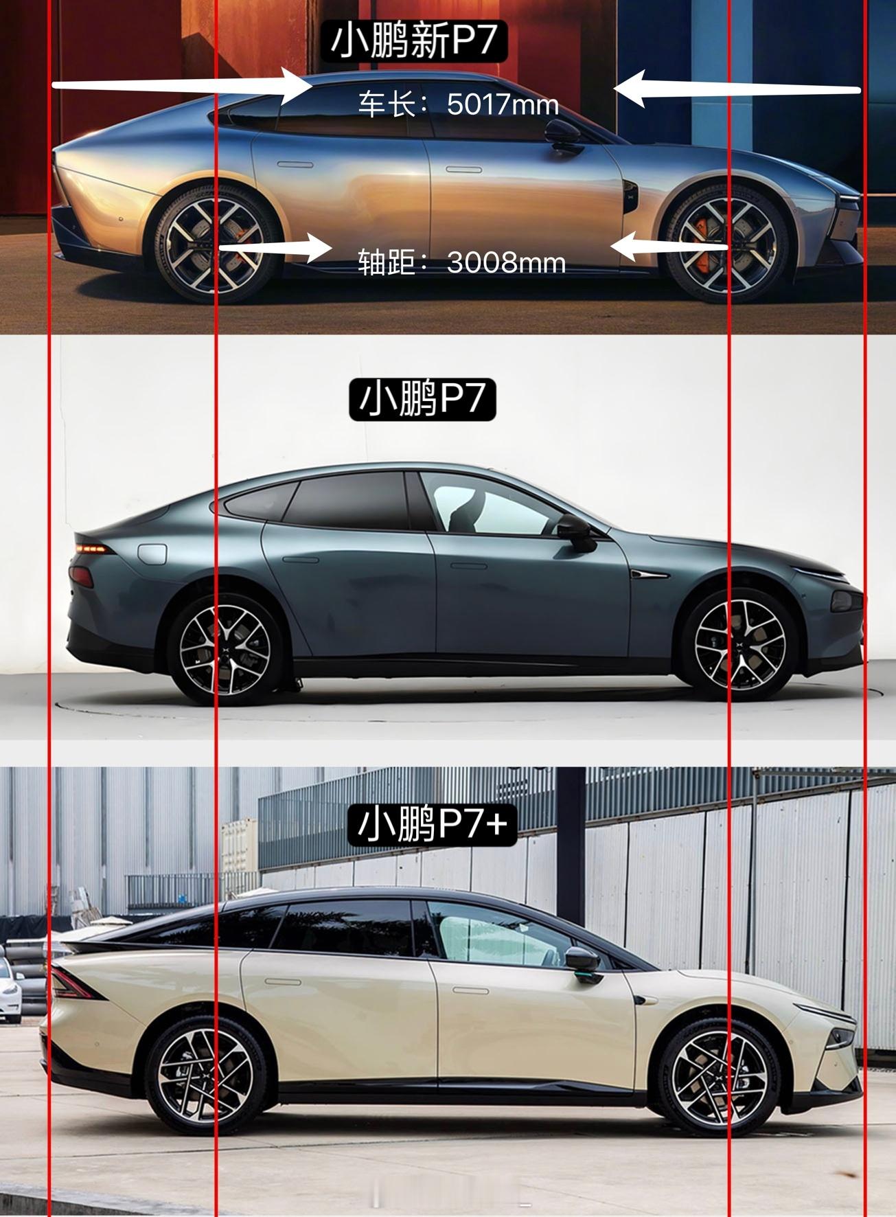 从目前三台小鹏 P7 系列，聊聊小鹏全新 P7：小鹏新 P7 和过去 P7 都是