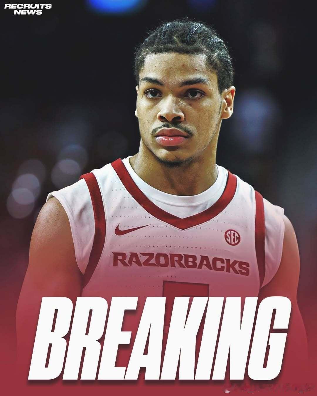 阿肯色大学后卫、SEC赛季最佳球员小达里厄斯·阿卡夫(Darius Acuff 