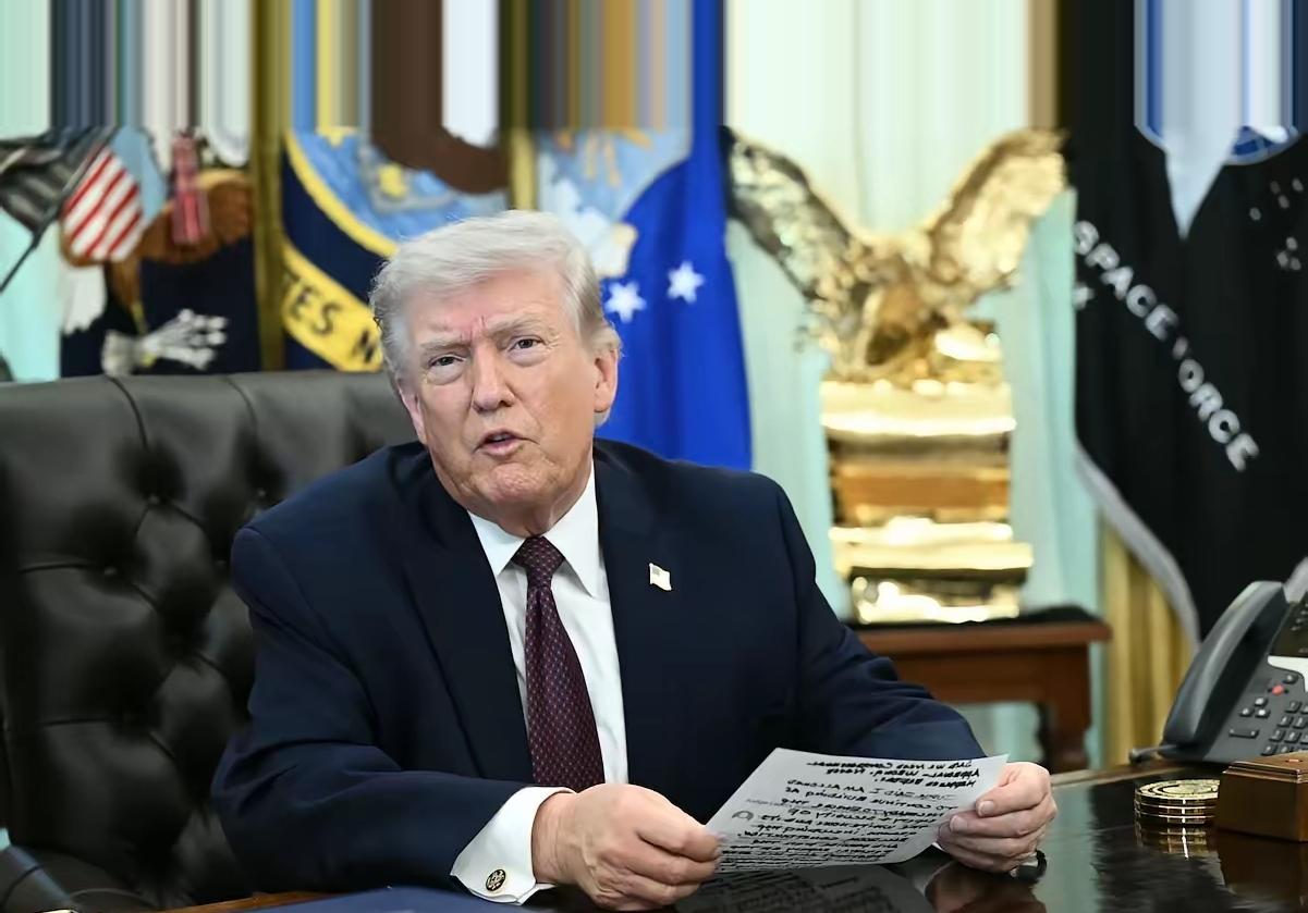 总统先生，蓄意攻击民用基础设施是否违反了国际法与日内瓦公约？
特朗普：你们是跟谁