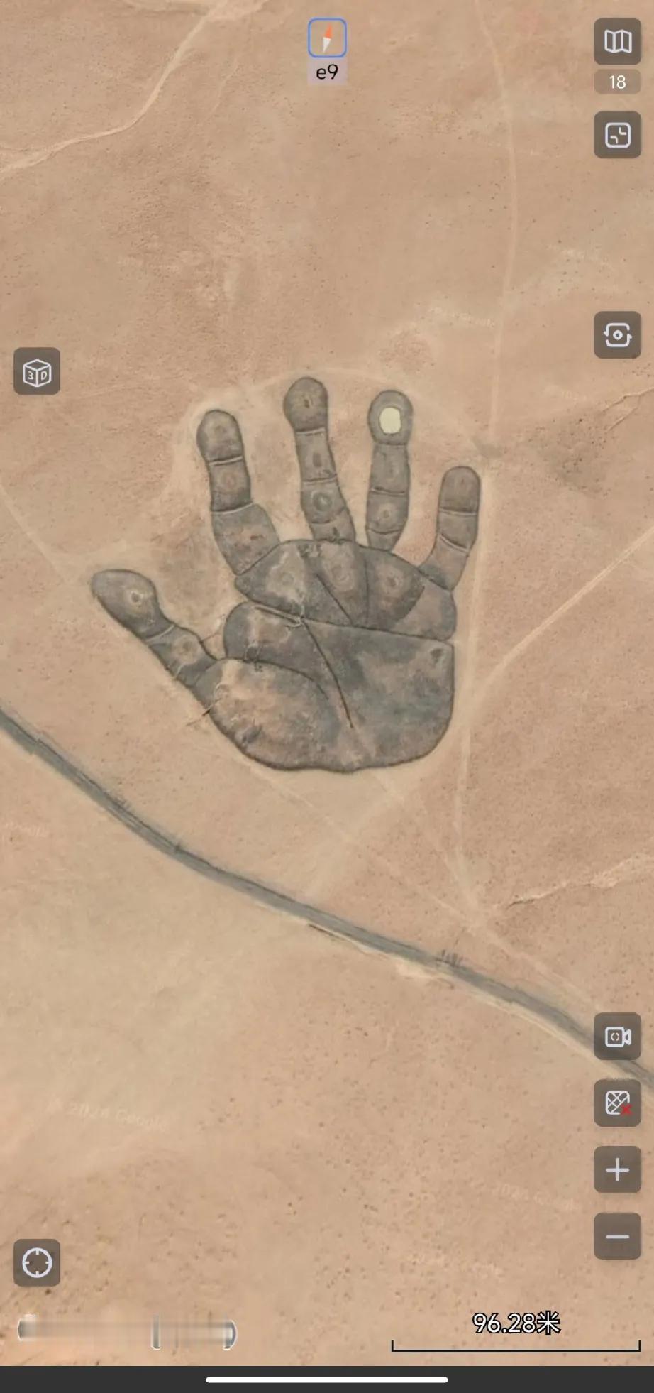 地图中显示的是猪笼城寨遗址，当年周星星与火云邪神在猪笼城寨决战，周星星被火云邪神
