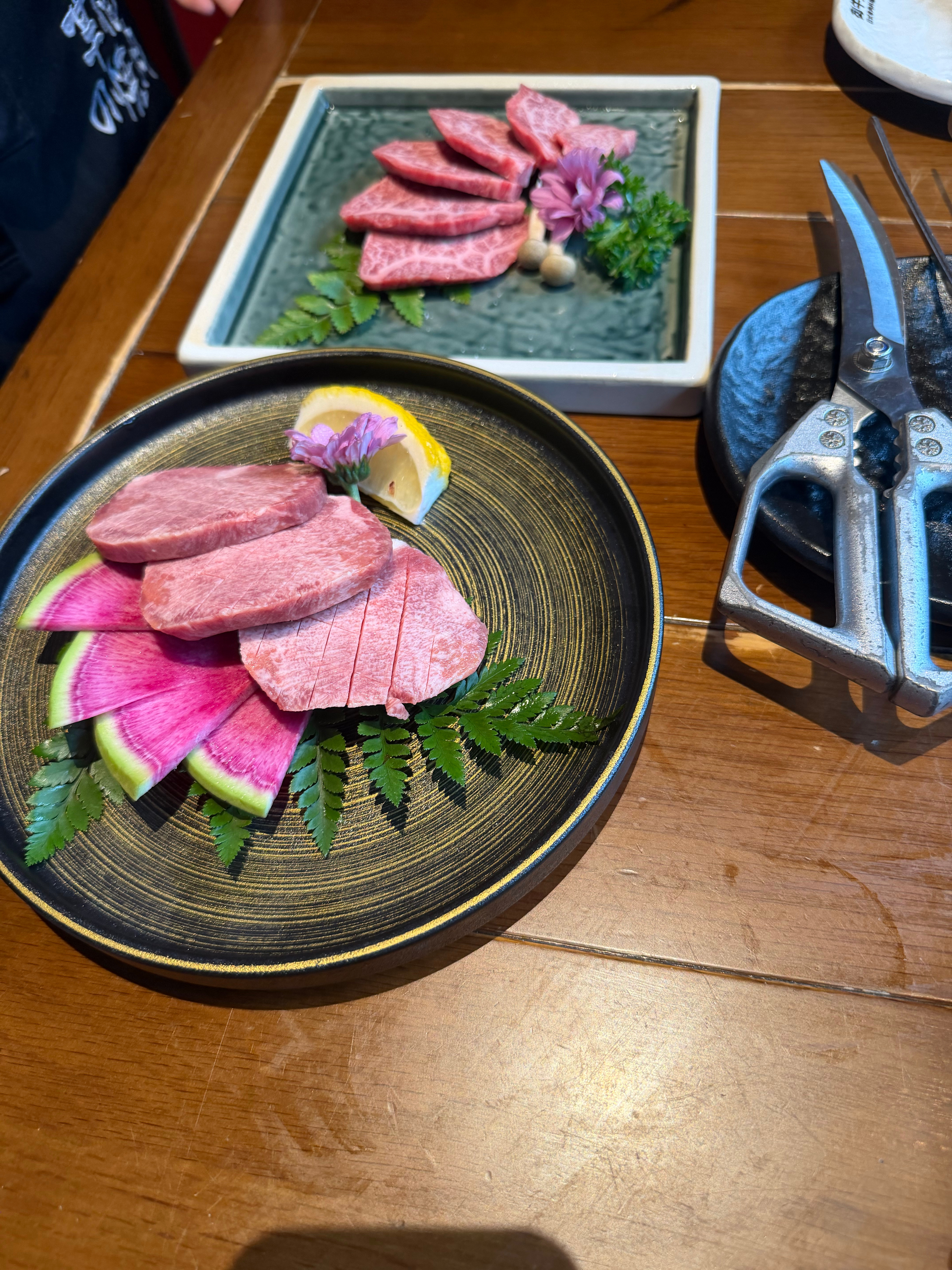 和对象一起来来吃烤肉！ 
