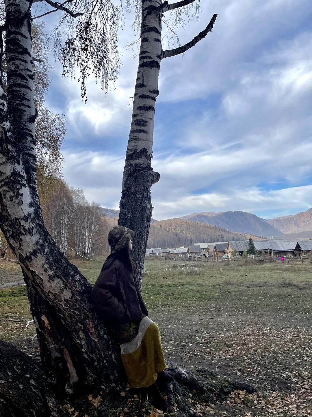 10.2早晨的禾木老村🍁🪵🍂