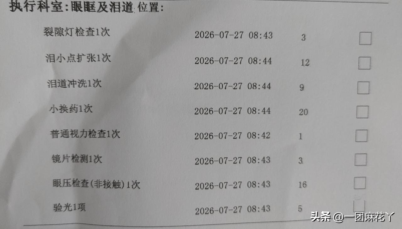 我昨天去医院看眼睛，医生给我通了一下鼻泪管。
有头条的亲问我是怎么通的，这里跟亲