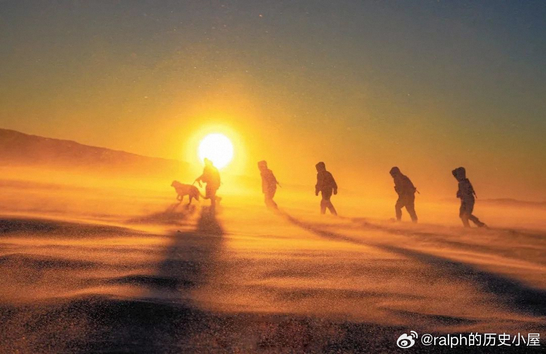 2023年11月中旬，新疆军区巴依木扎边防连官兵踏雪巡逻军事历史全触达