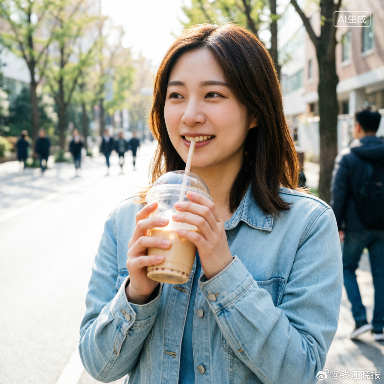 【#37岁女子1天3杯奶茶嗓子被烧坏#】37岁的卢女士酷爱喝奶茶，一天至少要喝三