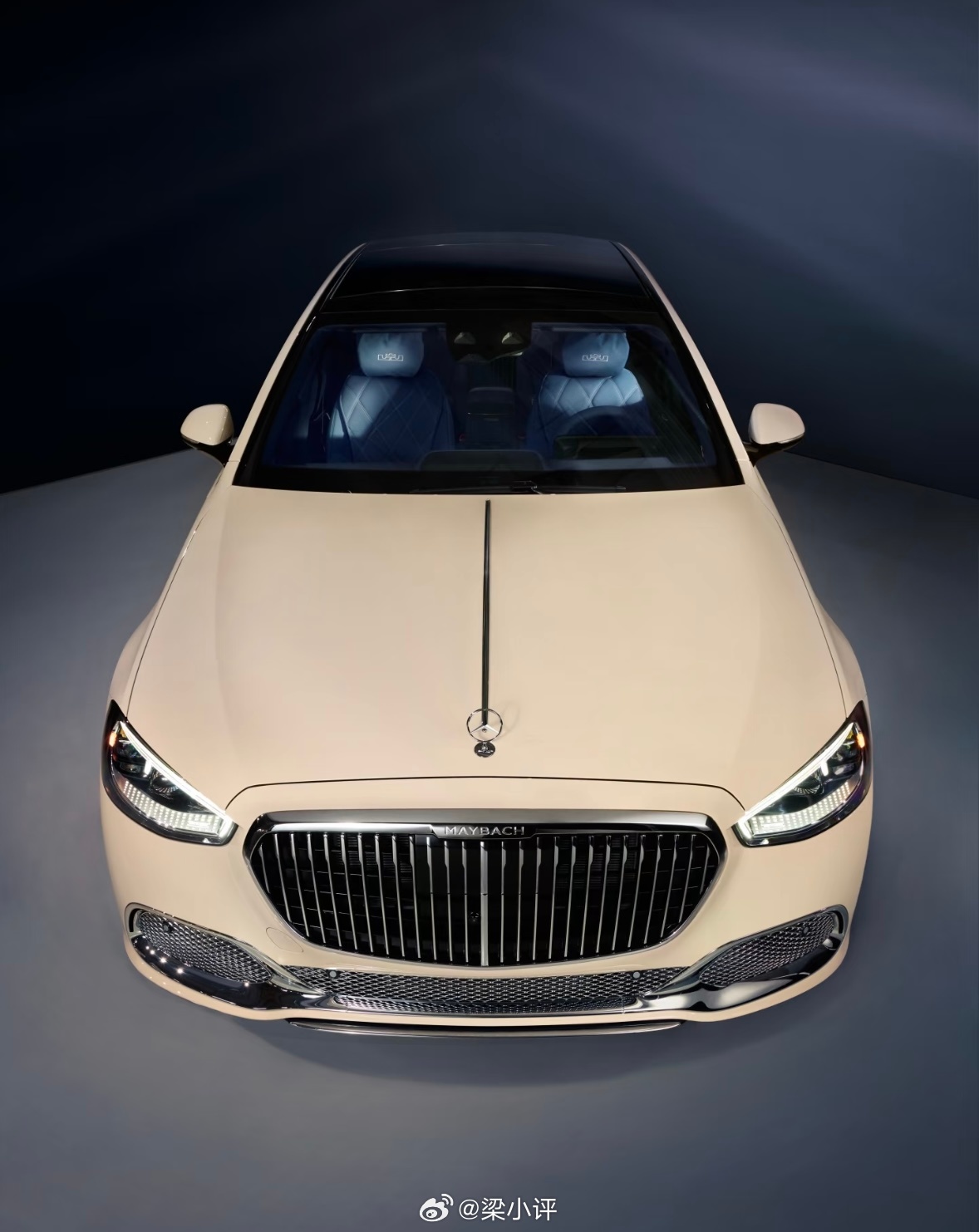 勒布朗·詹姆斯的私人定制版梅赛德斯-迈巴赫S680，全球仅2台独家浅象牙白哑光车