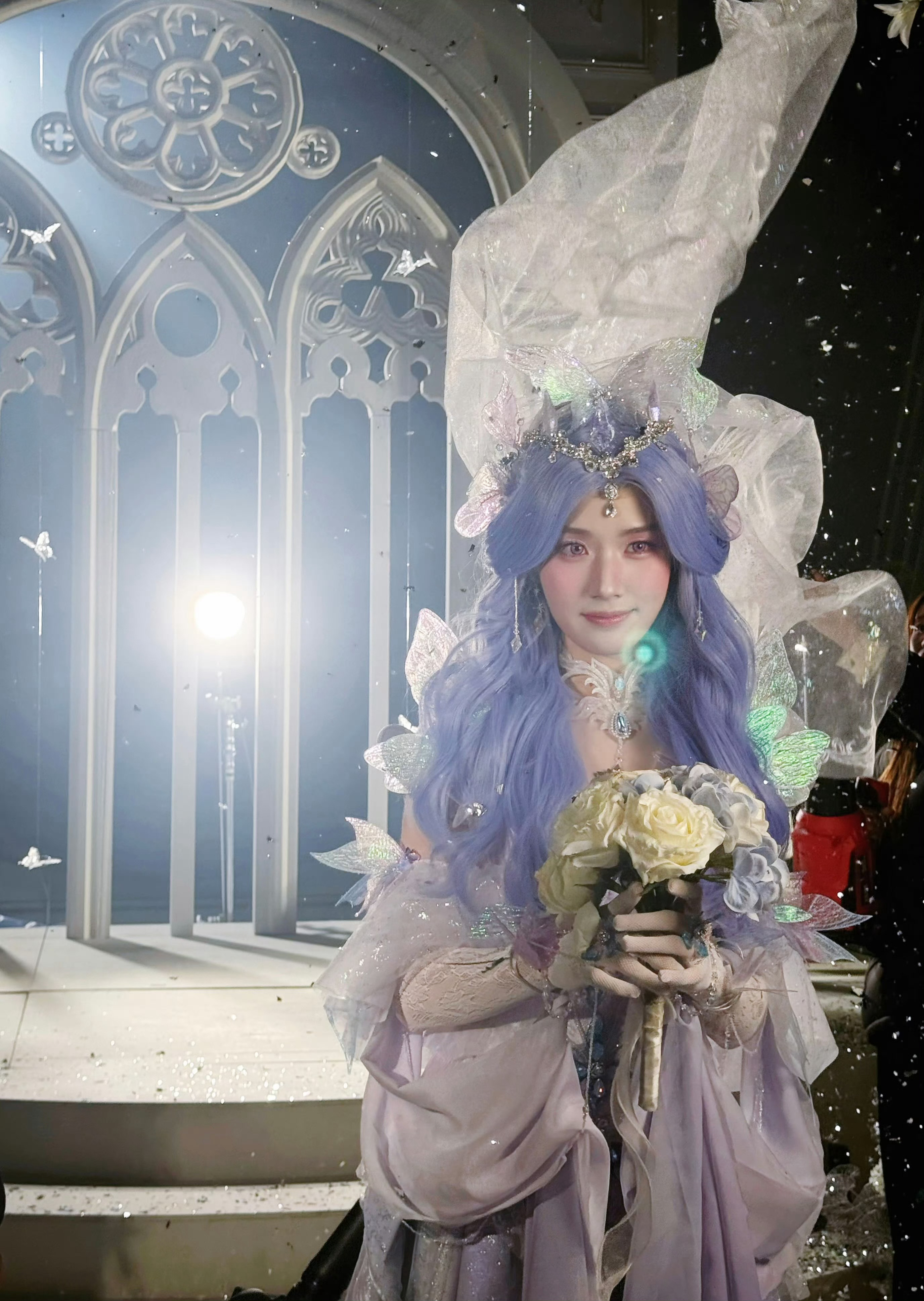 被卢昱晓变装击中了就这么美萌