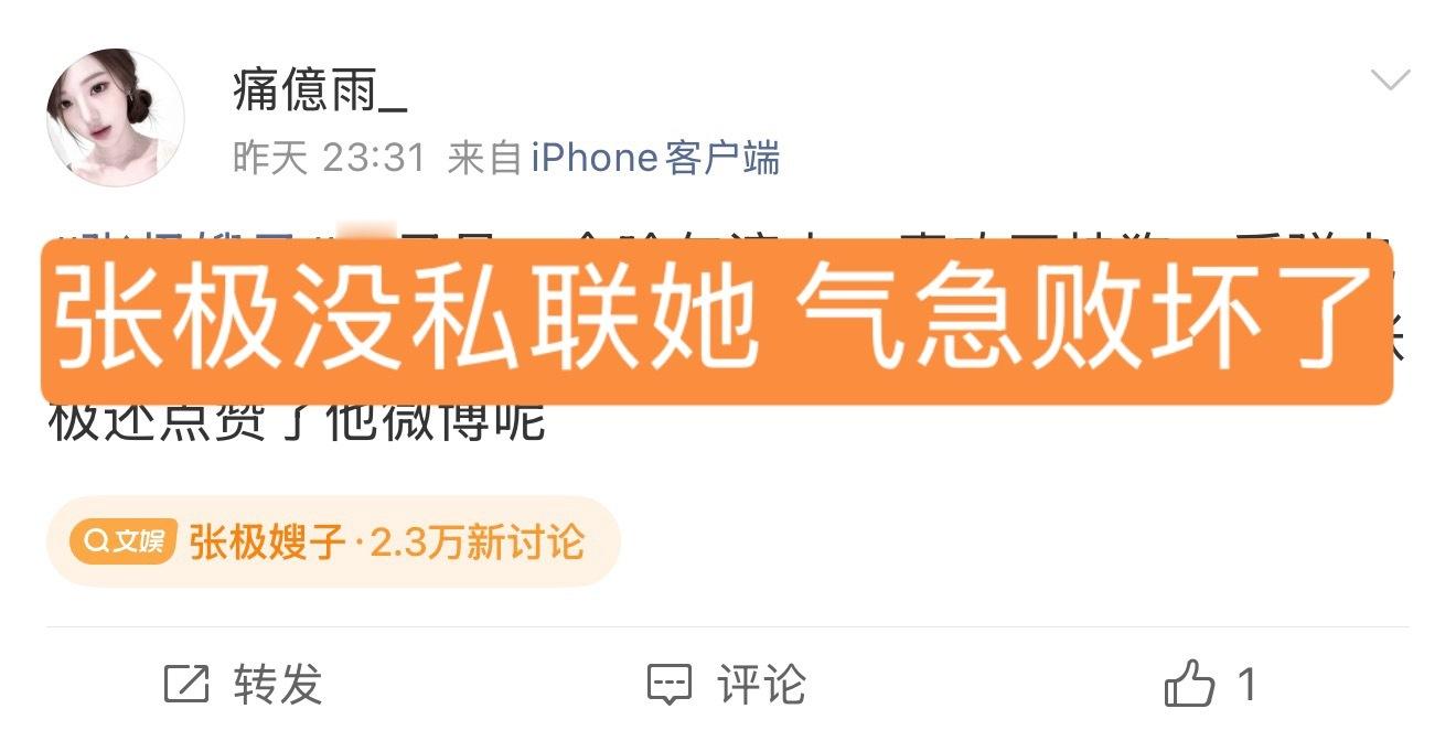 张极嫂子是孩哥孩姐不是你们很气是吧？再带无关人员出场 你们全厶了