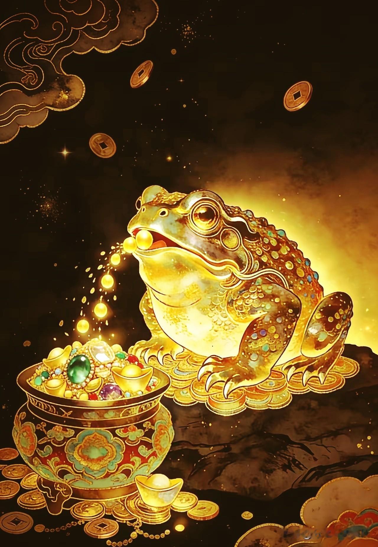 招财金蟾