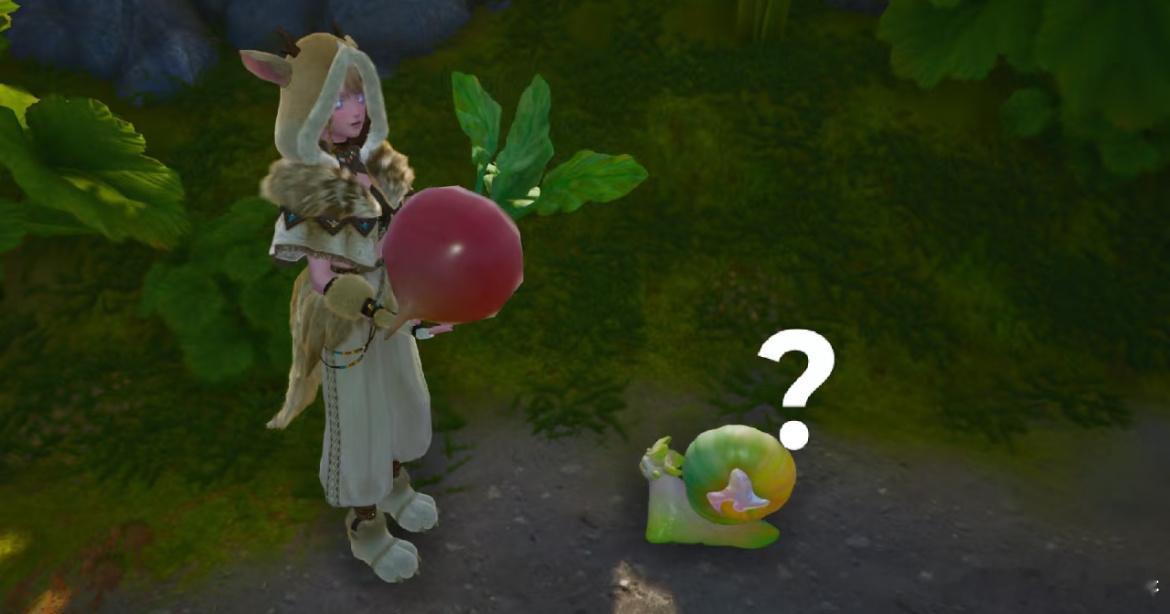 无限暖暖 精致的一双手捧着一个有棱有角的多边形萝卜.JPG