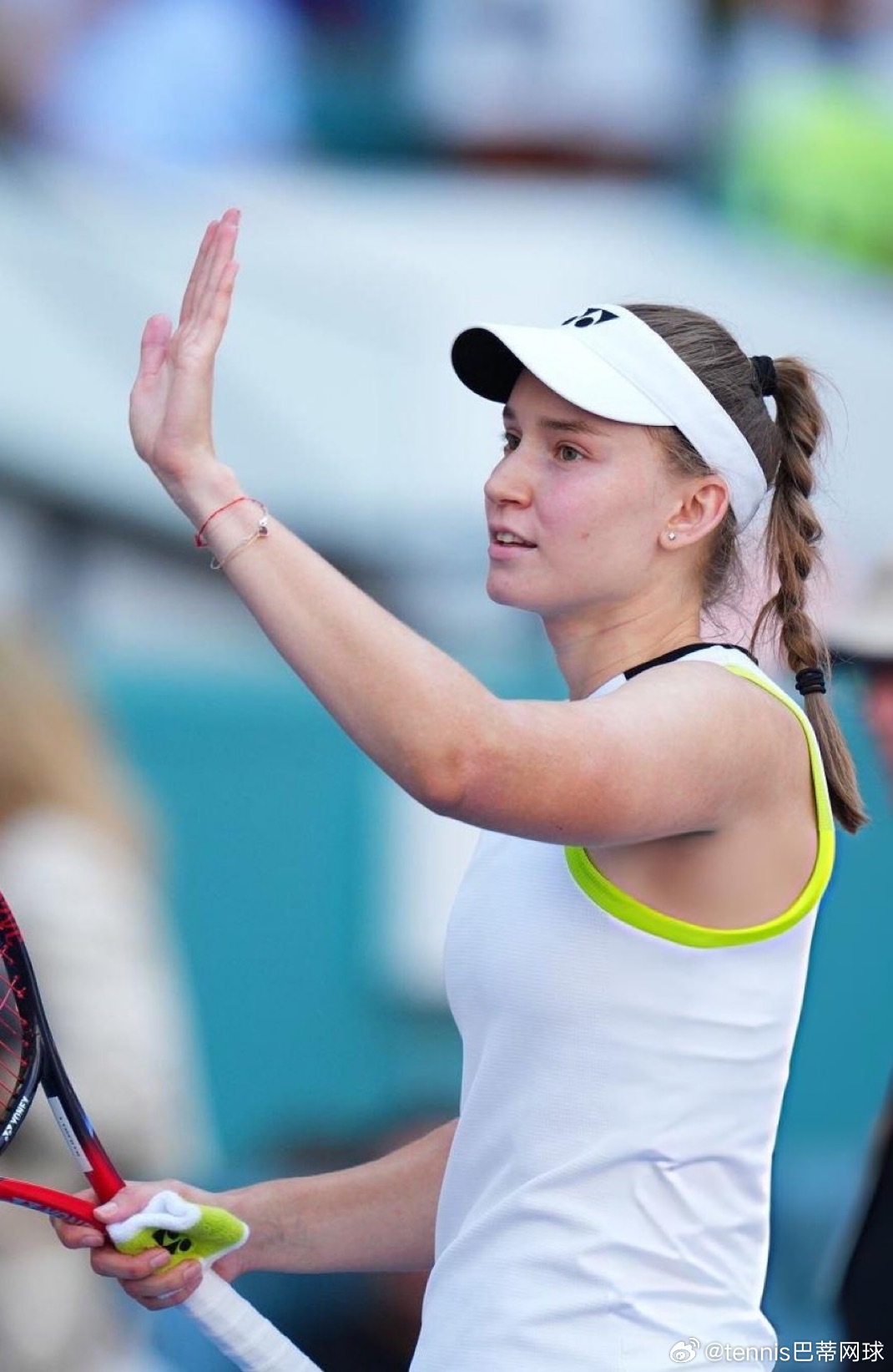 莱巴金娜在WTA位居top5总周数已达到100周。她目前稳居职业生涯新高的世界第