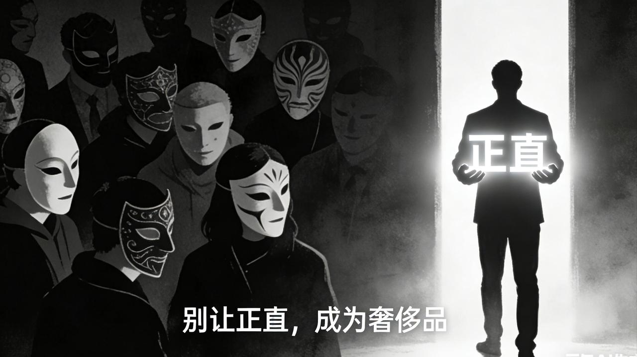 正直正在消失：老实人被迫不老实，我们的社会正在失去根基？

生活里总有种说不出的