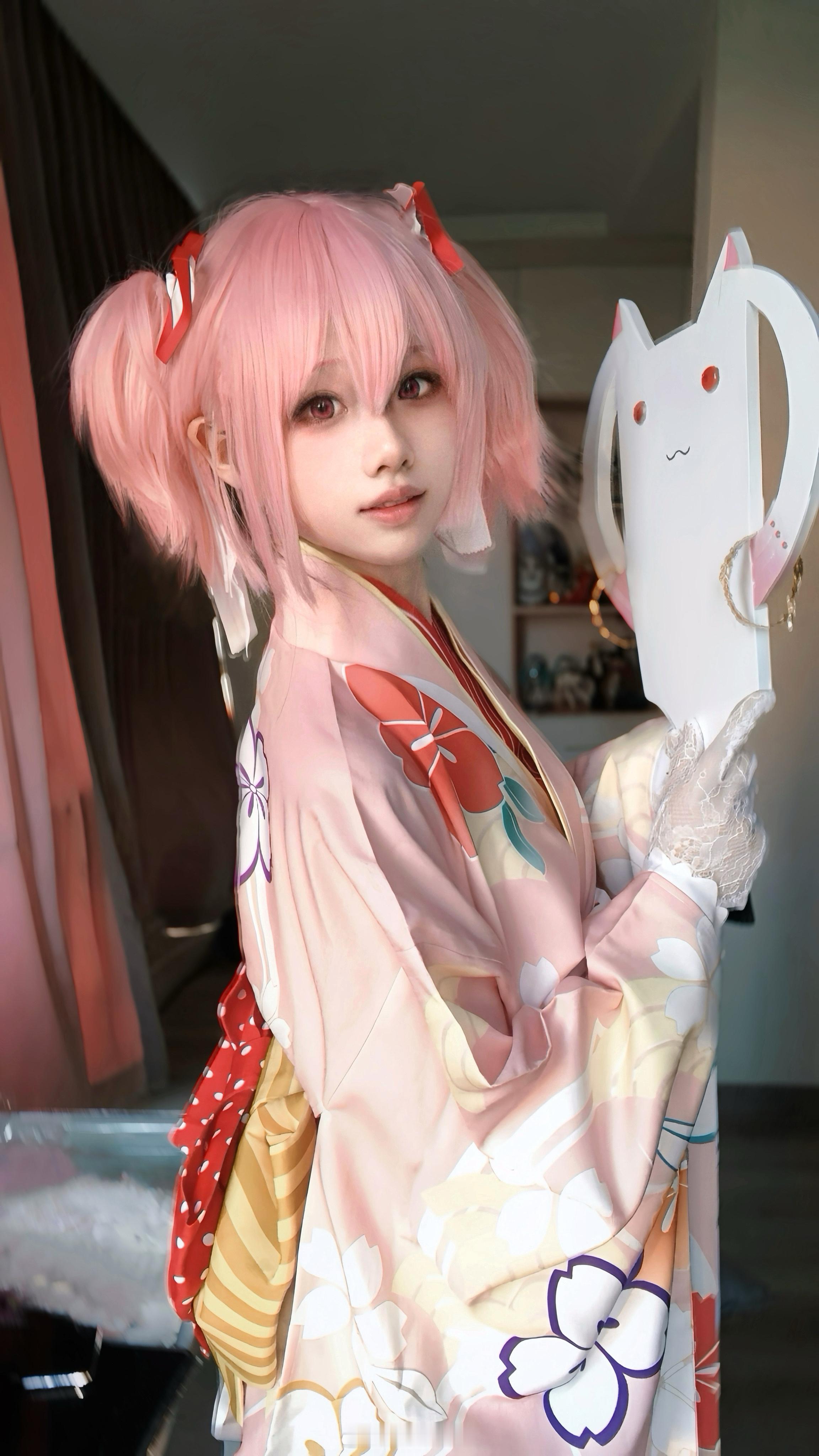 小焰 新年快乐🌸#cos##鹿目圆##魔法少女小圆# ​​​