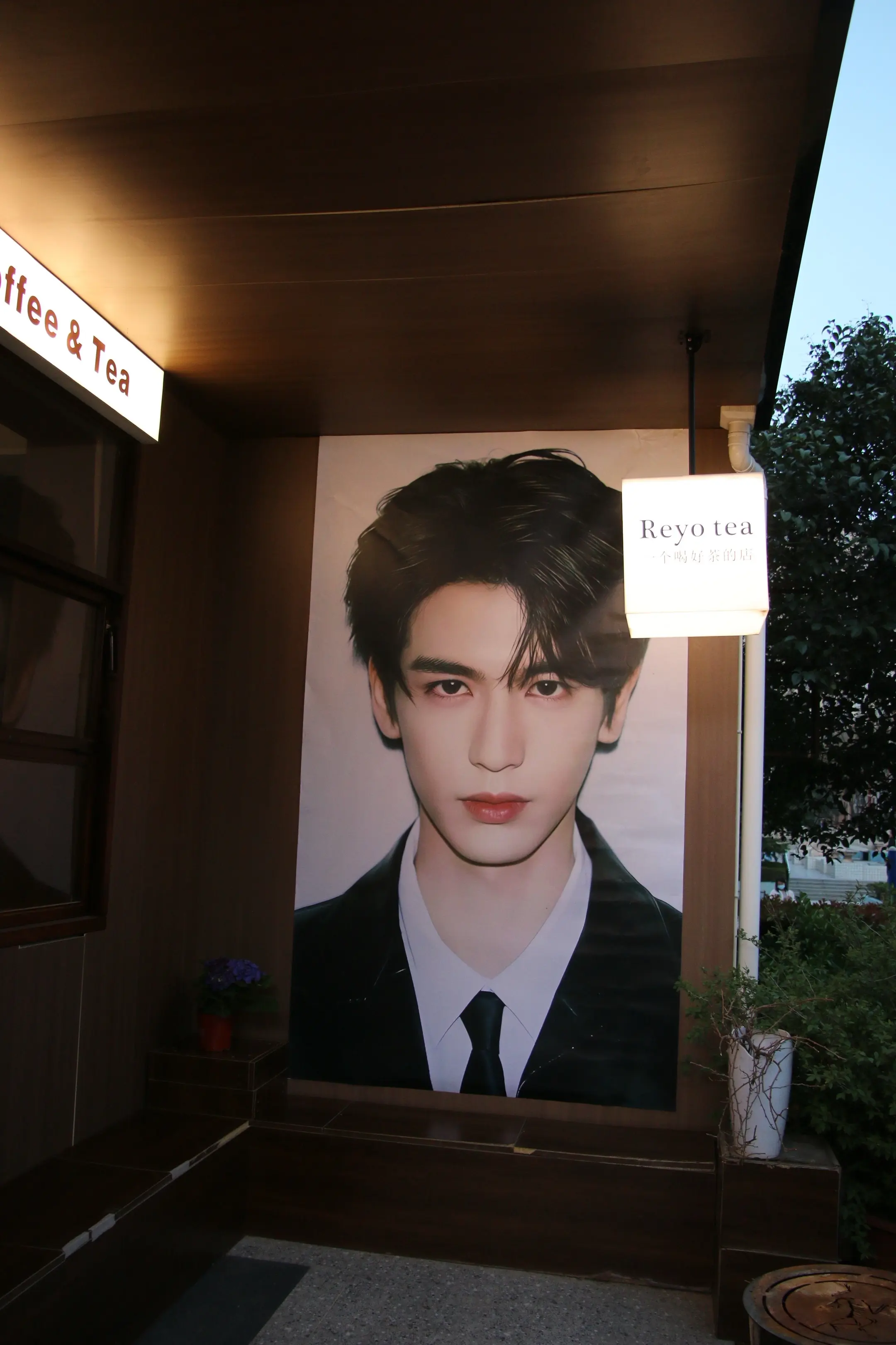 运城也有张凌赫的大海报咯 快去打卡家人们。