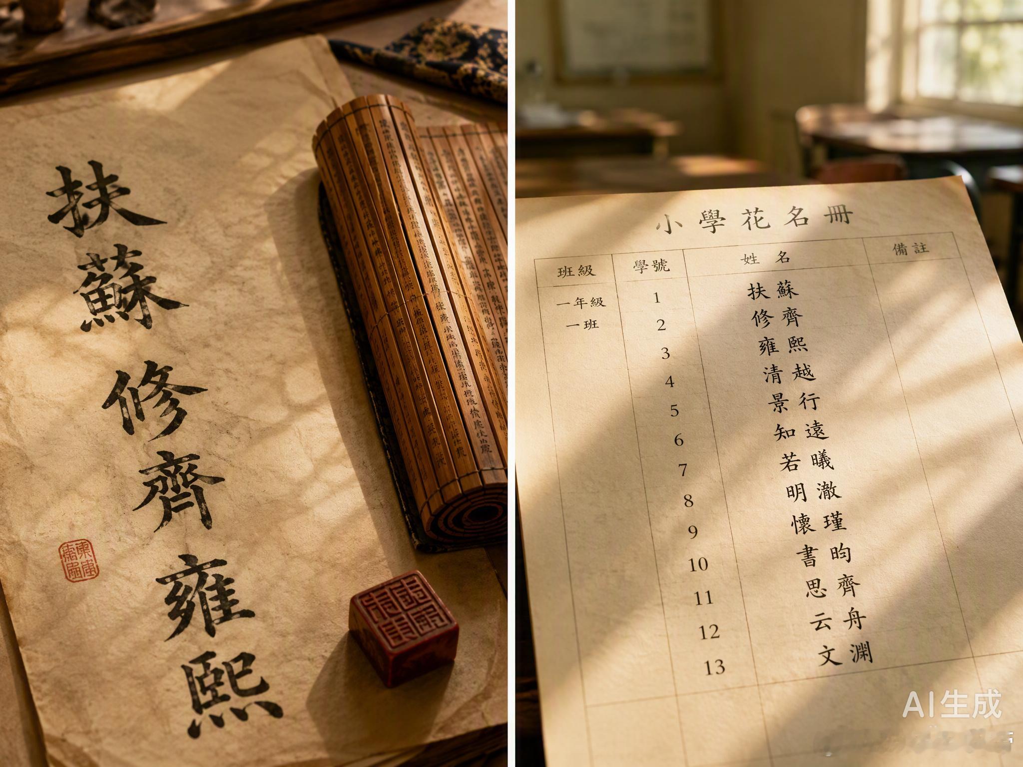 当年那个满大街都是“子涵”“梓萱”的年代，终于算是翻篇了。现在小学老师点名都快成