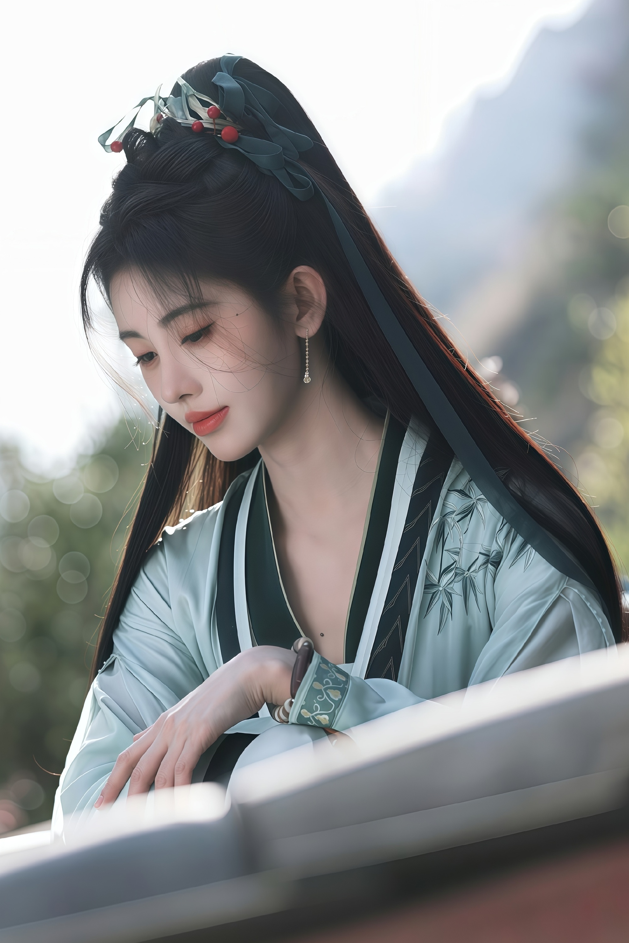 jjy鞠婧祎上官芷 jjy鞠婧祎花间令 希望这个冬天爱与好运与你同在