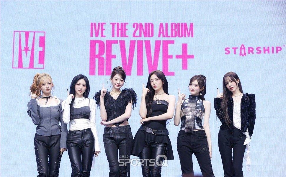 IVE正规2辑《REVIVE+》回归记者发布会新闻图，期待5点新歌《BLACKH