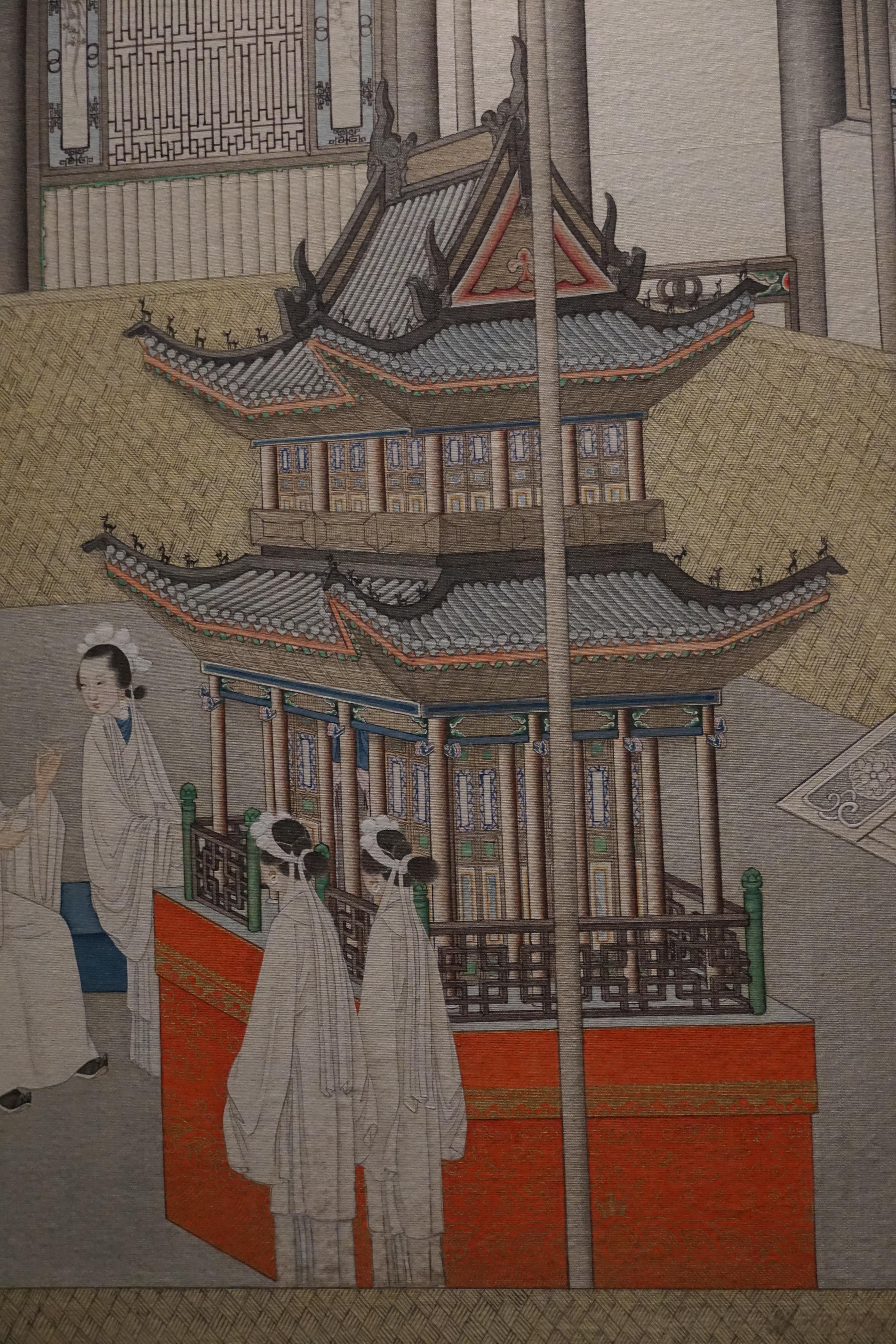 孙氏《红楼梦》画册中的纸扎楼阁配几张老照片谁谓情深画不成——清孙温、孙允谟绘《红