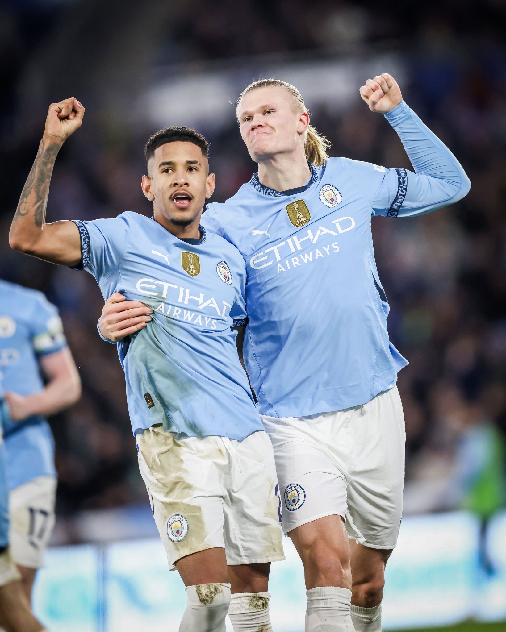 CRonaldo007[超话]  哈兰德  英超  莱斯特城0比2曼城  🔵1