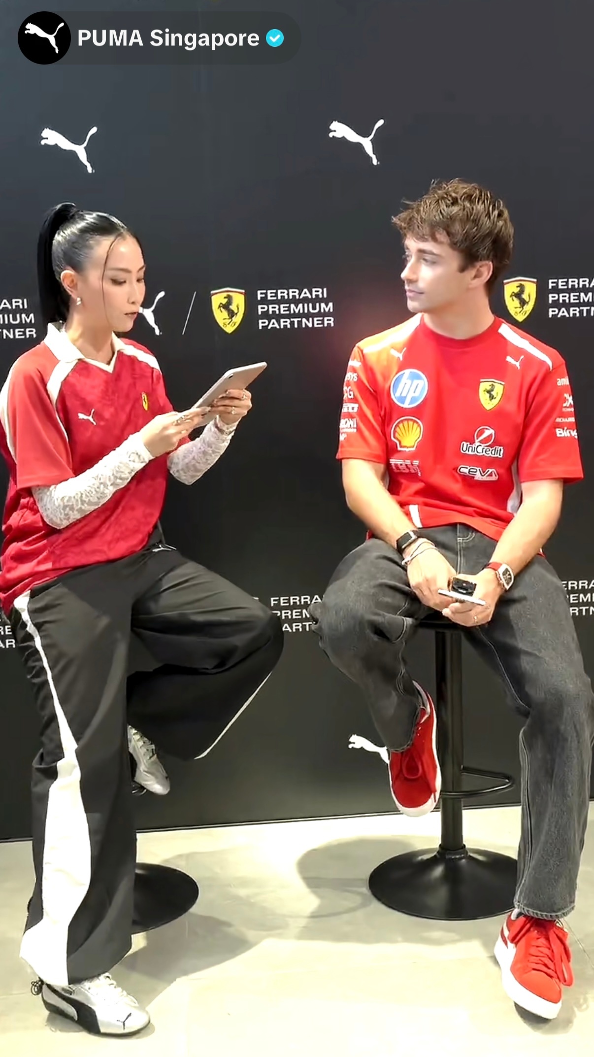 🎙️ 每次在新加坡比完赛后喜欢做什么？🐱 洗澡，洗个冷水澡来冷却轮……不是轮