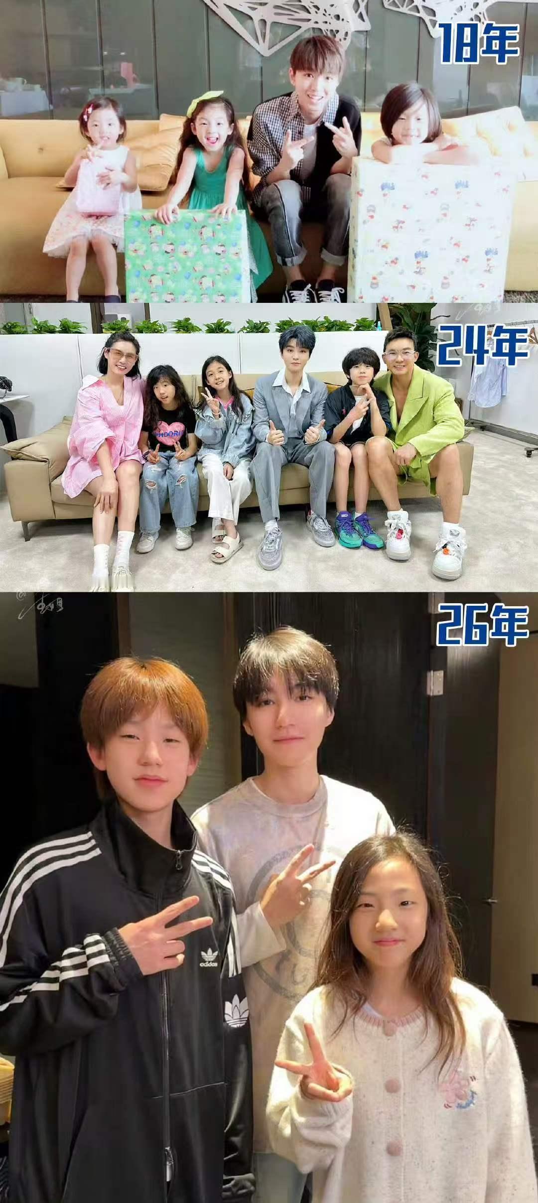 王俊凯小泡芙最新合照王俊凯小泡芙的合照 刘畊宏晒王俊凯小泡芙最新合照 