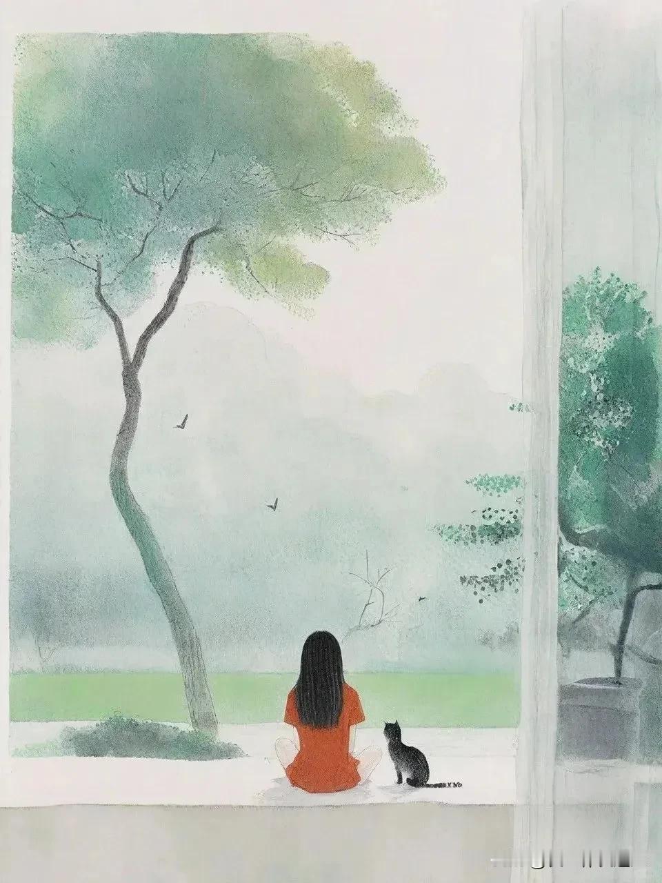 后来，
记忆是唯一见面的方式。