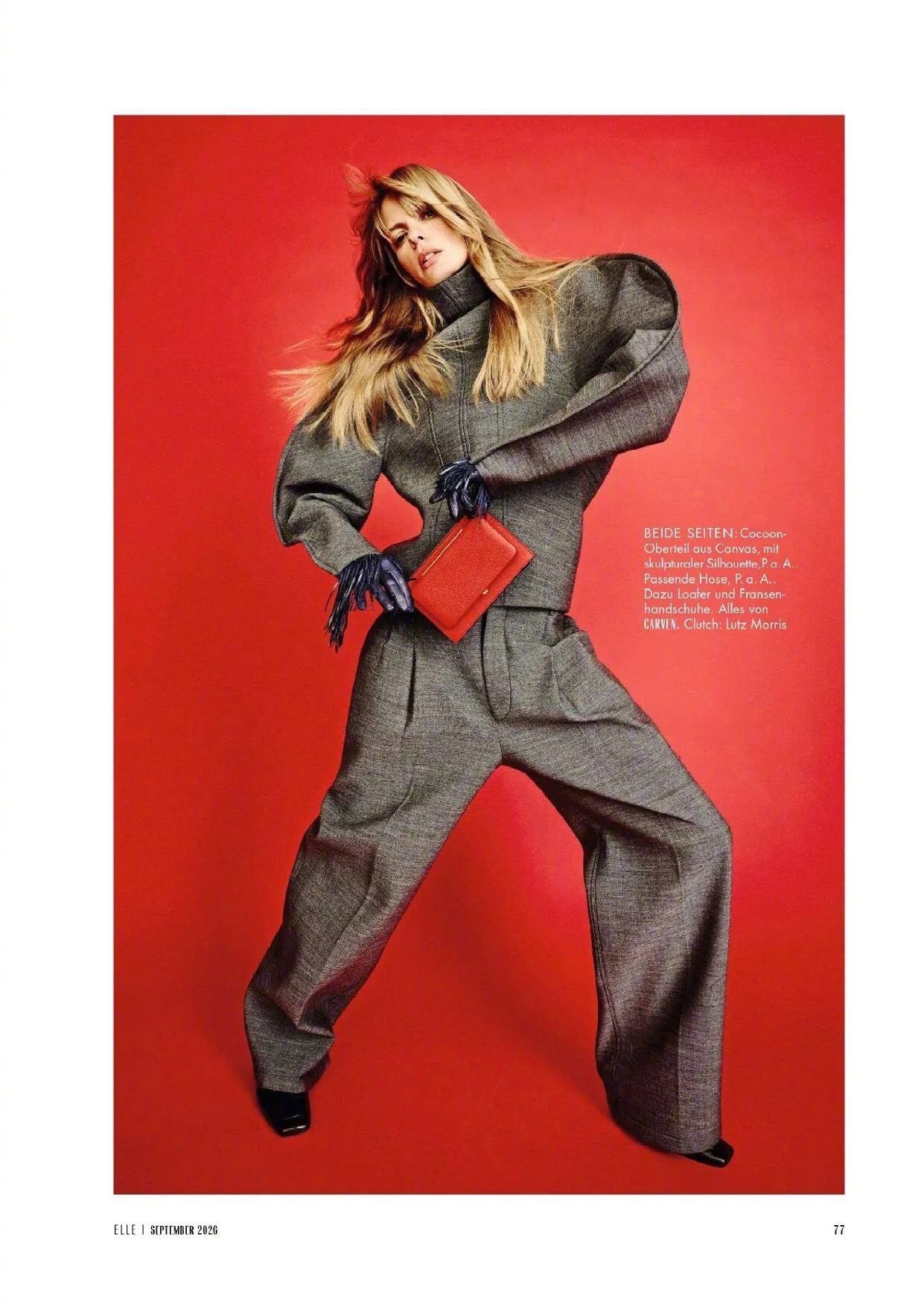 Elle Germany September 2026  德国版九月刊超模Jul
