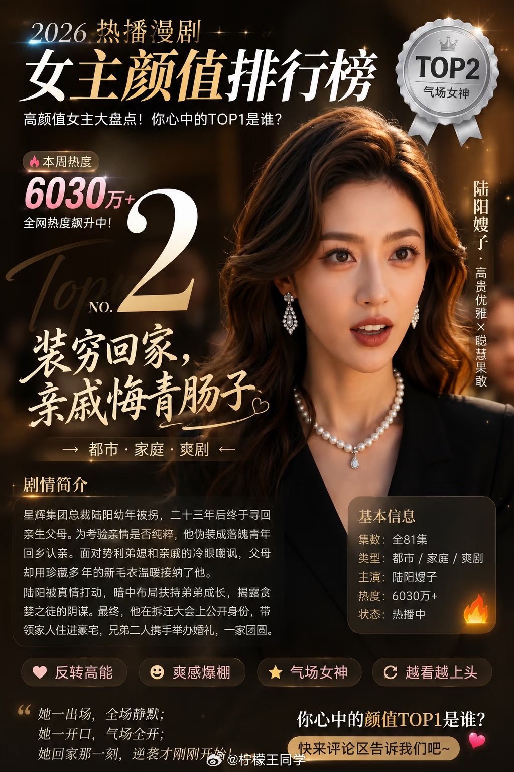 AI短剧女主60秒广告报价25万8以前都说纸片人，没想到AI人先来了纯AI女主，