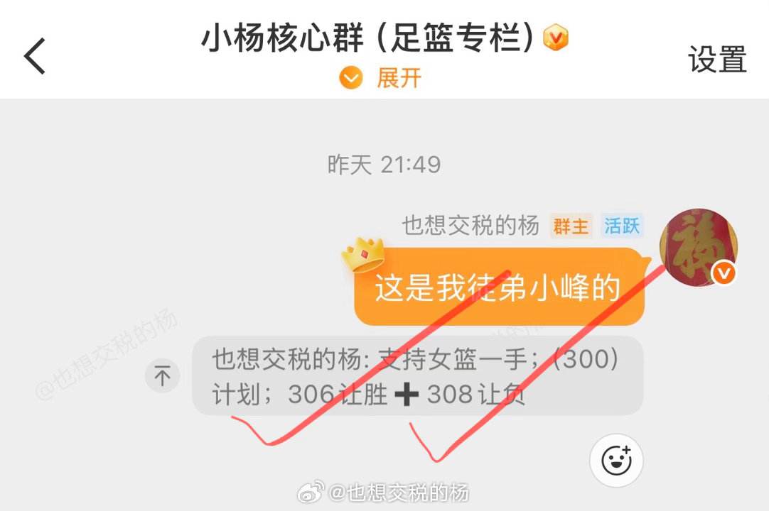 杨哥核心👗（小峰老师） 足篮大满贯，不会花里胡哨，简单文字版都看的懂呗 ​​​