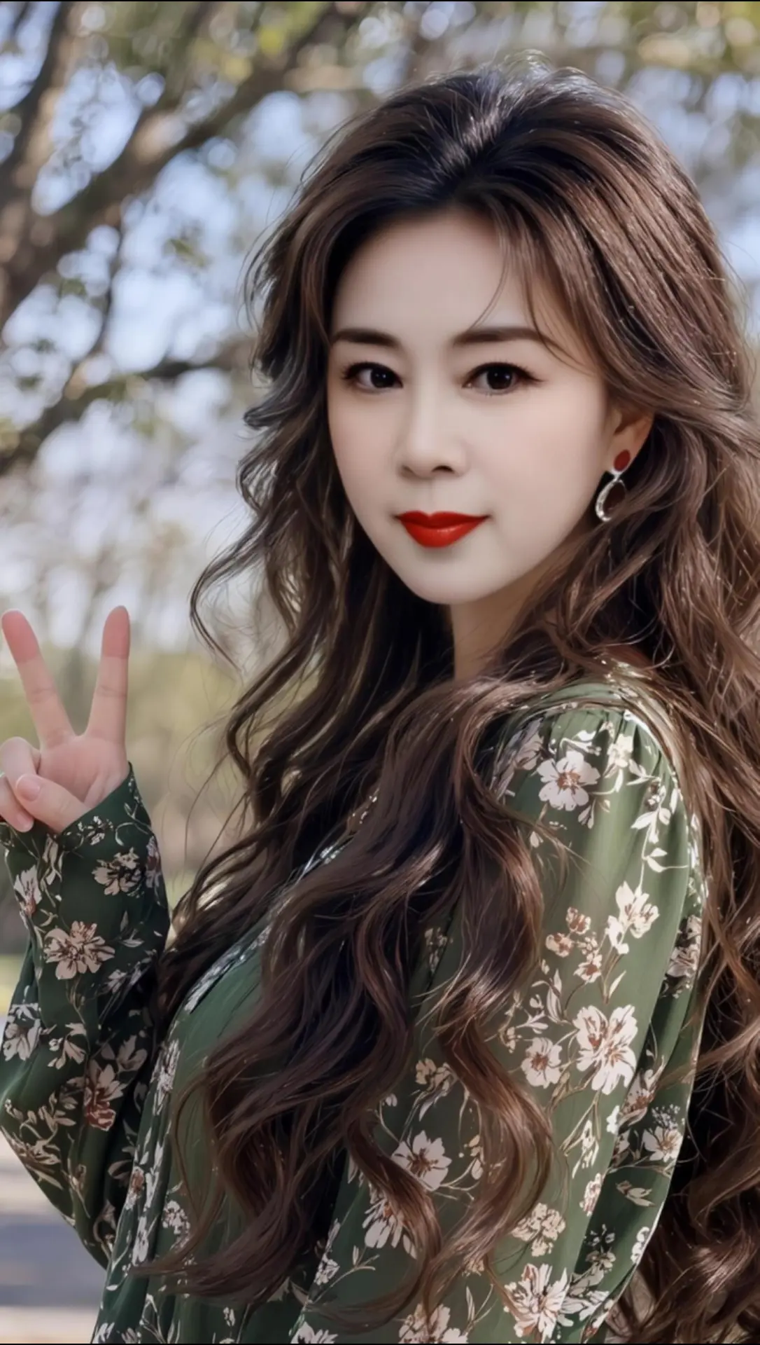 AI卷发氛围感写真 随变ai随便玩