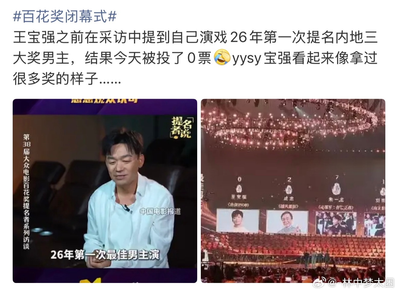 确实模糊了印象 仿佛拿过很多奖 