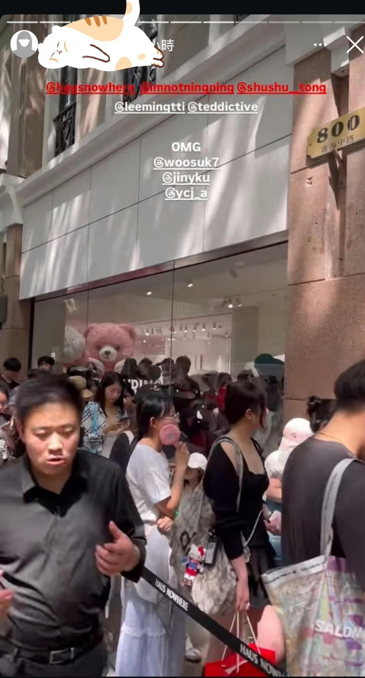 售罄女王 宁艺卓，shusbutong联名中韩线上线下宁宁同款全部售罄，带货女王