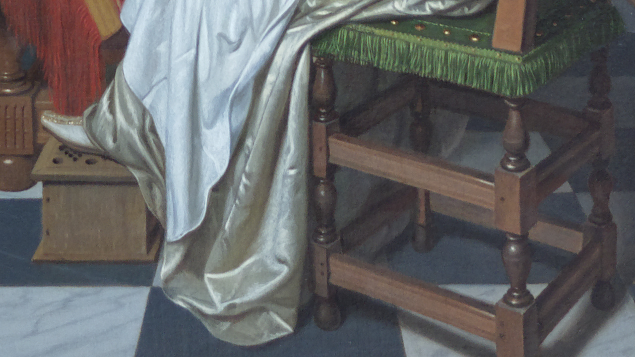 《下棋》，科尔内利斯·德曼（Cornelis de Man），约1670年，布上